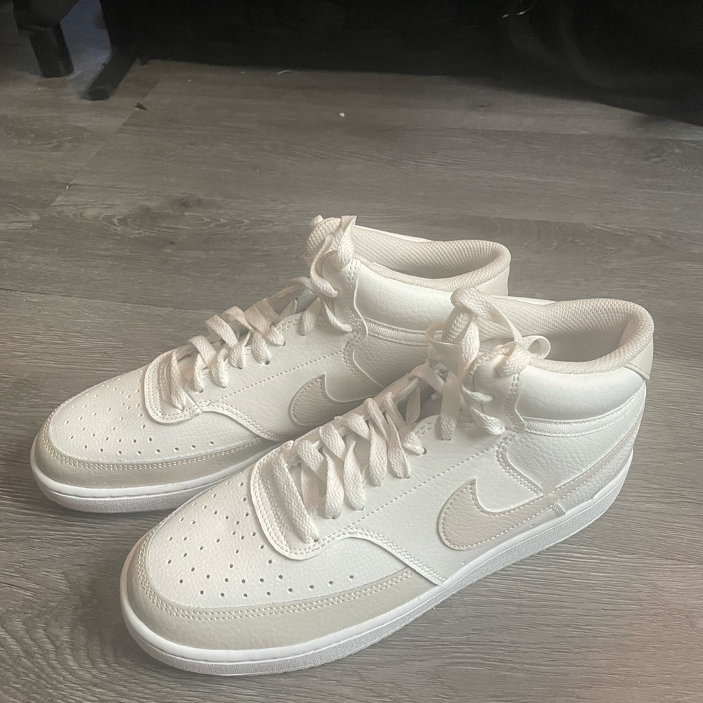 Nike Cream High-Top Sneakers